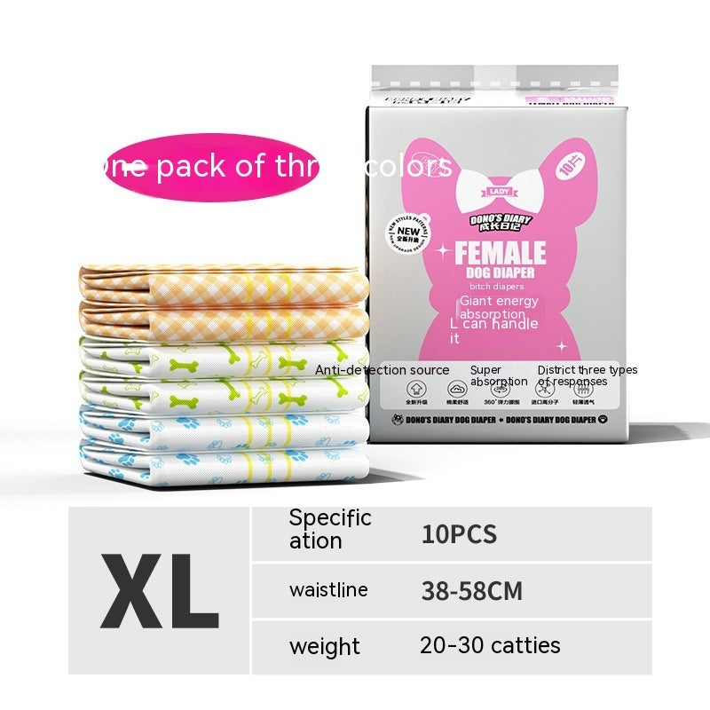 Female Dog Urinary Diaper